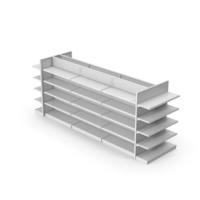 Market Shelves PNG & PSD Images