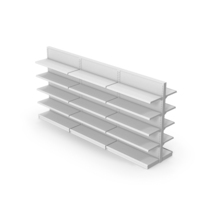 Market Shelves PNG & PSD Images