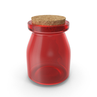 Red Potion Bottle PNG & PSD Images
