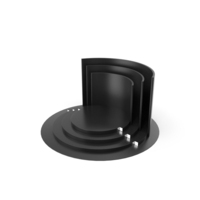 Display Podium Black PNG & PSD Images