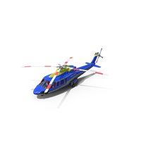 Sikorsky S-76 Helicopter PNG & PSD Images