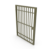Green Jail Door PNG & PSD Images