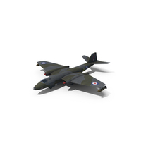 English Electric Canberra Bomber PNG & PSD Images