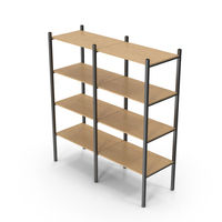 Warehouse Wooden Racks PNG & PSD Images