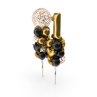 Bunch Of Balloons Set PNG & PSD Images
