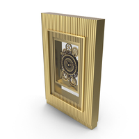 Decorative Floor Clock PNG & PSD Images