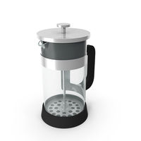 French Press Quartz PNG & PSD Images