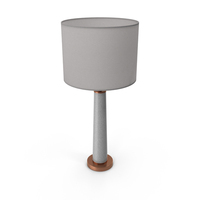 Rhyme Table Lamp Gray PNG & PSD Images