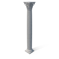 Antique Corinthian Column PNG & PSD Images