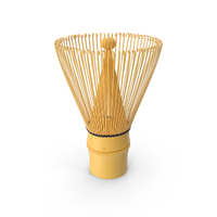 Bamboo Matcha Tea Whisk PNG & PSD Images