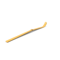 Matcha Tea Bamboo Spoon PNG & PSD Images
