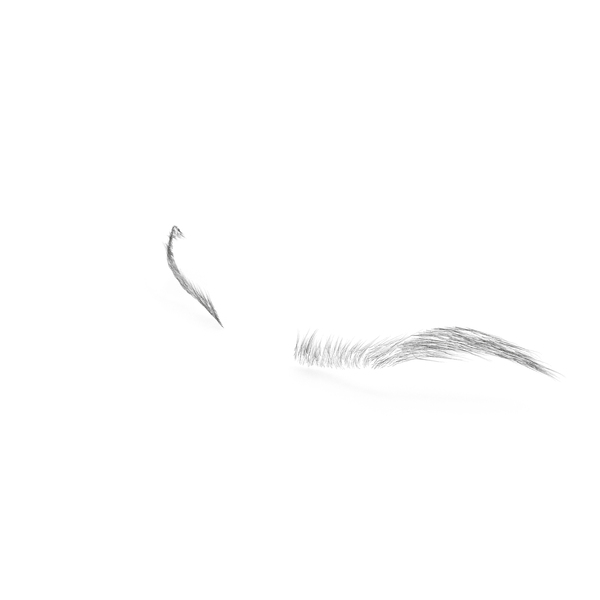 S Shaped Eyebrows PNG & PSD Images