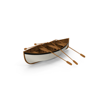 Wooden Rowboat PNG & PSD Images