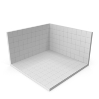 White Room With Tiles PNG & PSD Images