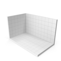 White Room With Tiles PNG & PSD Images