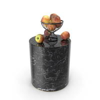 Monolith Side Table PNG & PSD Images