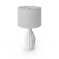 Otranto Ivory Crackle Table Lamp PNG & PSD Images
