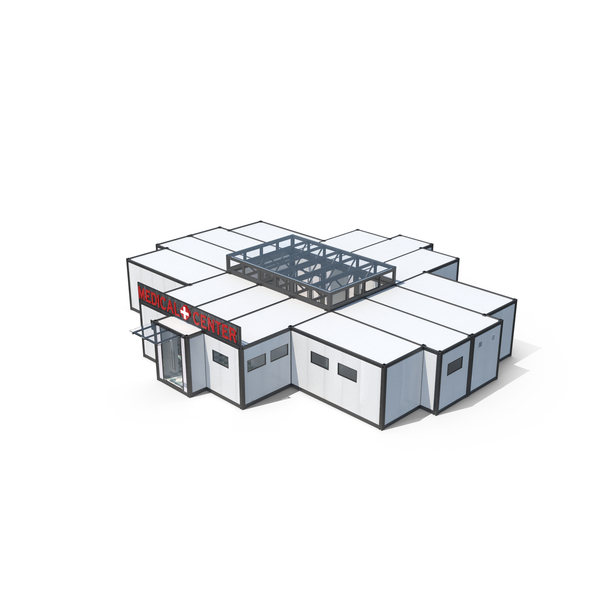 Portable Hospital Container Clinic PNG & PSD Images