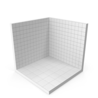 White Room With Tiles PNG & PSD Images