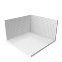 White Room with Tile PNG & PSD Images