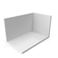 White Room with Tile PNG & PSD Images