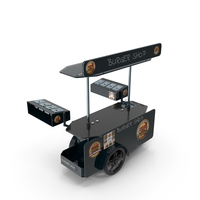Burger Cart PNG & PSD Images