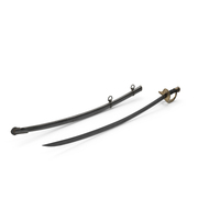 Sabre And Scabbard PNG & PSD Images