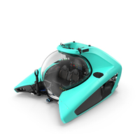 Futuristic Submersible Vehicle PNG & PSD Images