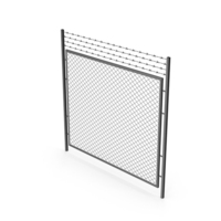 Barbed Wire Fence PNG & PSD Images