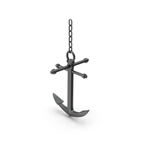 Metal Anchor With Chain PNG & PSD Images