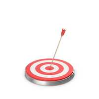 Arrow Hitting Target PNG & PSD Images