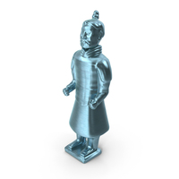 Decorative Human Figure Blue PNG & PSD Images