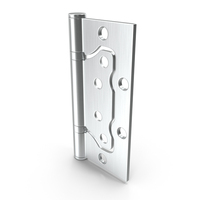 Universal Door Hinge Steel Closed PNG & PSD Images