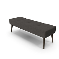 Soft Seat Bench Dark PNG & PSD Images