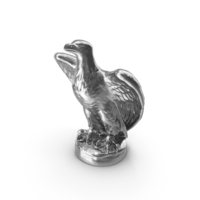 Eagle Figurine Metal PNG & PSD Images