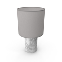 Etched Glass Table Lamp PNG & PSD Images
