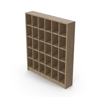 Wooden Cloth Shelves PNG & PSD Images