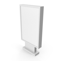 White Advertising Billboard PNG & PSD Images