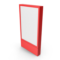 Red Advertising Billboard PNG & PSD Images