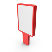Red Advertising Billboard PNG & PSD Images