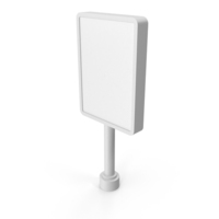 White Advertising Billboard PNG & PSD Images