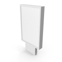 White Advertising Billboard PNG & PSD Images