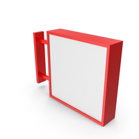 Red Signboard PNG & PSD Images