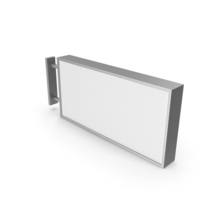 Silver Signboard PNG & PSD Images
