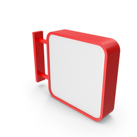 Red Signboard PNG & PSD Images