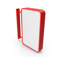 Signboard Red PNG & PSD Images