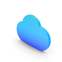 Cloud Symbol Glowing PNG & PSD Images