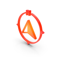 North direction Symbol Glo PNG & PSD Images