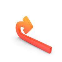 Right Direction Symbol Glowing PNG & PSD Images