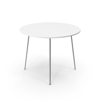 Simple White Handmade Coffee Table PNG & PSD Images